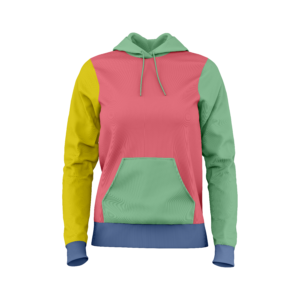 Hoodie combinado para mujer