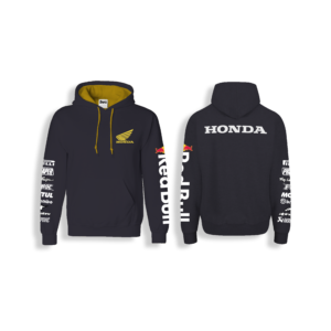 Hoodie con contraste Honda